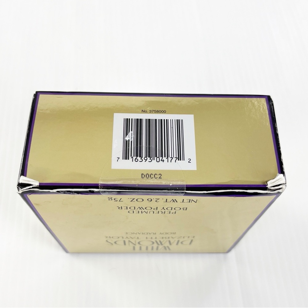 Elizabeth Taylor White Diamonds Body Radiance Perfumed Powder 2.6 Oz - Picture 4 of 5